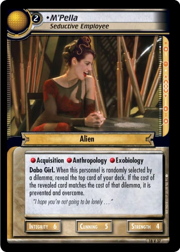 M'Pella - Seductive Employee (TSoP) | CardGuide Wiki | Fandom