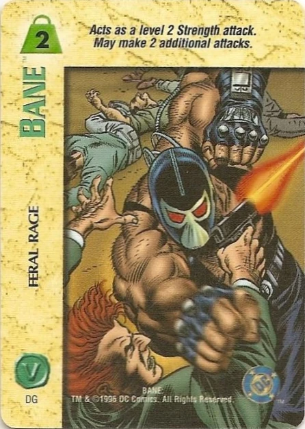 Bane - Feral Rage (DCOP) | CardGuide Wiki | Fandom