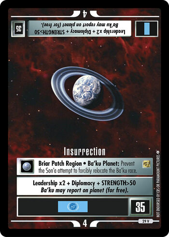 Insurrection TMPR