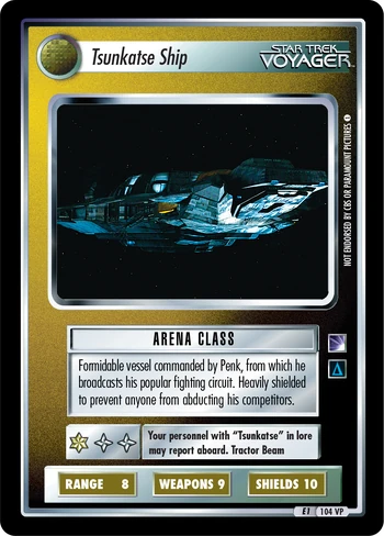 Tsunkatseship Errata VP