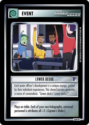 Lowerdecks 368VP