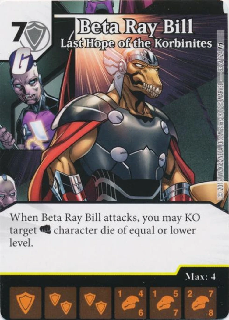 Beta Ray Bill - Last Hope of the Korbinites (GotG) | CardGuide Wiki ...