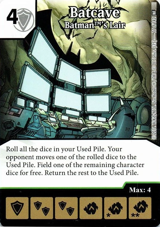 Batcave - Batman's Lair (WFDM) | CardGuide Wiki | Fandom