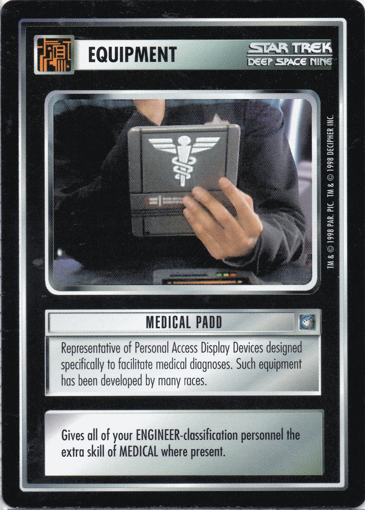Medical PADD (DS9) CardGuide Wiki Fandom
