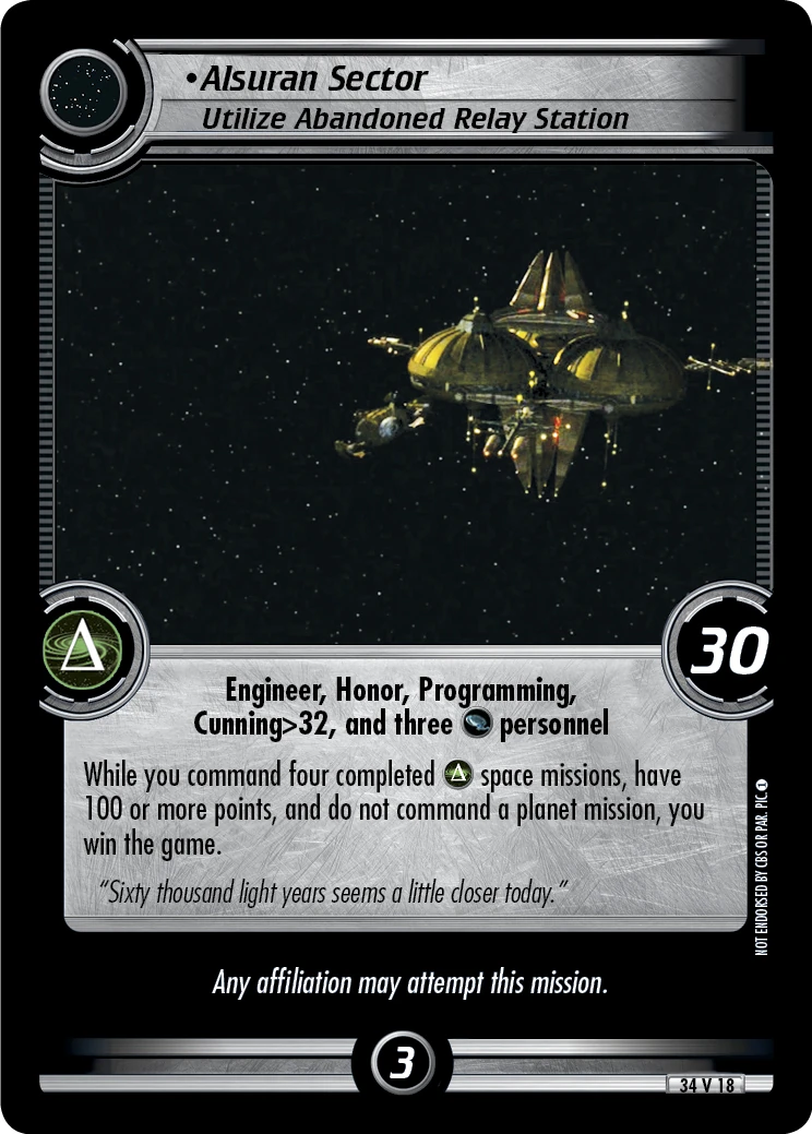 Alsuran Sector Utilize Abandoned Relay Station (LD) CardGuide Wiki