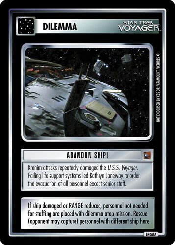 Abandonship OTSD errata