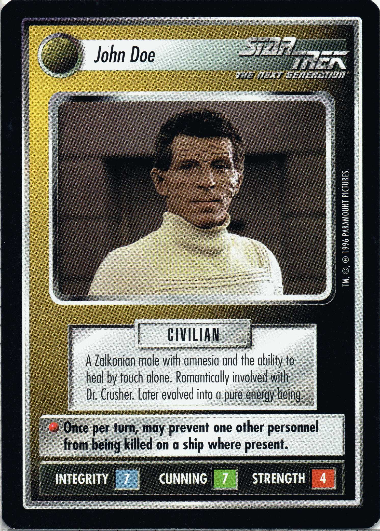 John Doe (QC) | CardGuide Wiki | Fandom