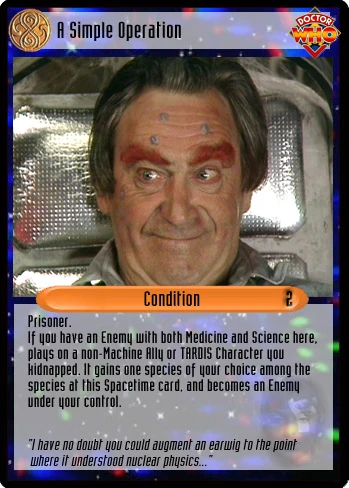 A Simple Operation (T7D) | CardGuide Wiki | Fandom