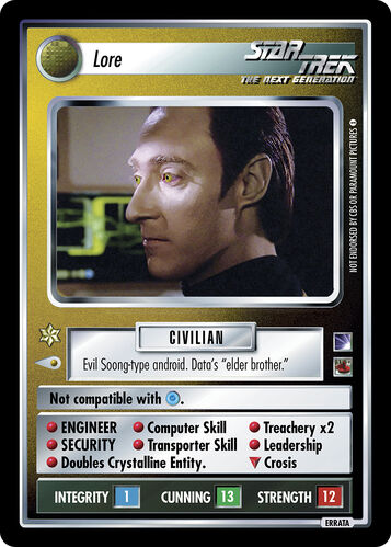 Lore VP Errata