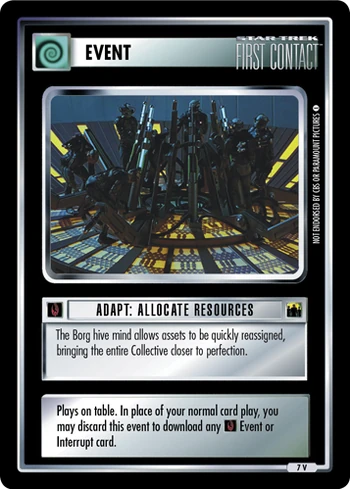 Adaptallocateresources RIF