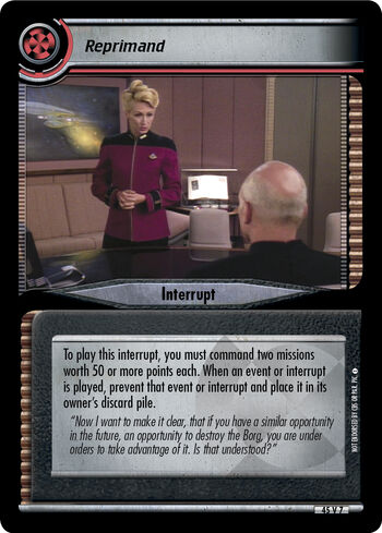 Reprimand (WPAD)