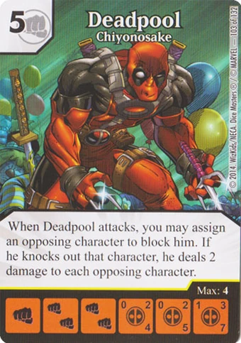 Deadpool - Chiyonosake (AvX) | CardGuide Wiki | Fandom