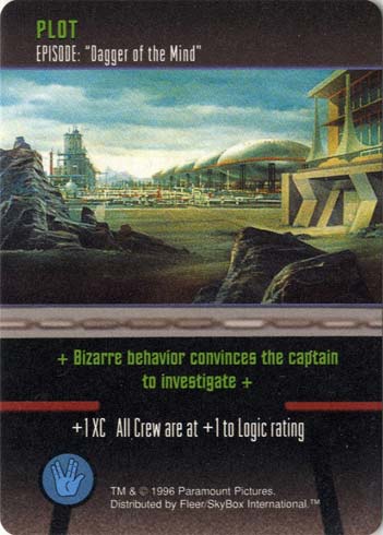 "Dagger of the Mind" (ST) (plot) | CardGuide Wiki | Fandom