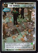 100 Tribbles - Rescue (Green) Tribbles CCG (base set), F Decipher, 2000