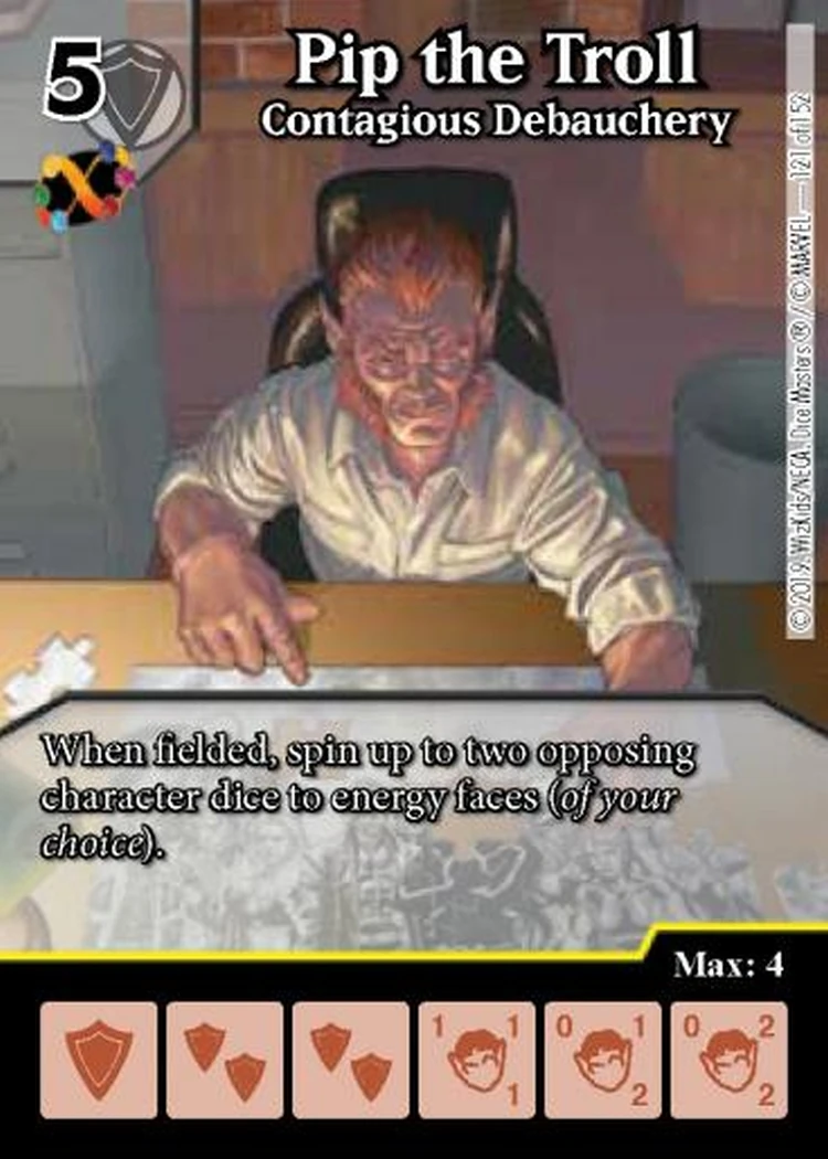 Pip the Troll Contagious Debauchery (AIGDP) CardGuide Wiki Fandom