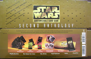 STAR WARS CCG 2nd Anthology Factory Sealed Packet 6 Cards