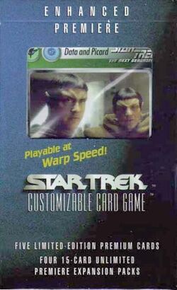 Enhanced Premiere Star Trek Jean-Luc And Beverly Expansion Pack Sealed