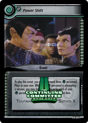 Power Shift (VP TCC) CardGuide Wiki Fandom