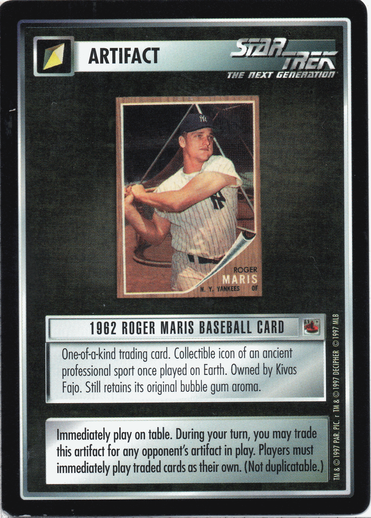 Roger Maris - Baseball by The Letters