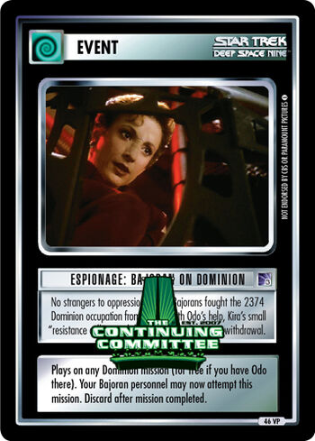 Espionagebajoranondominion VP TCC