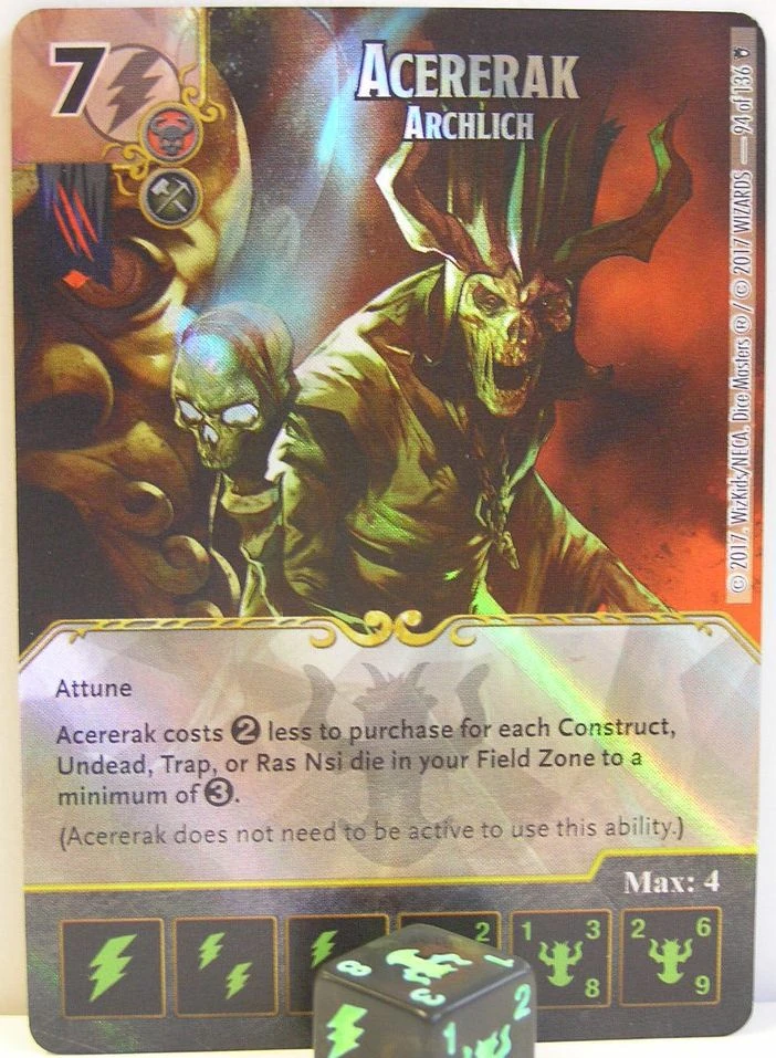 Acererak - Archlich (ToA) (foil) | CardGuide Wiki | Fandom