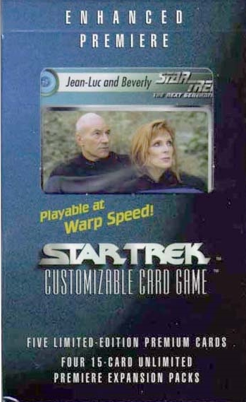 Star Trek CCG Enhanced Premiere Sealed Decks 