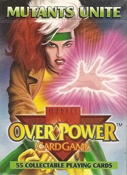 Thing Marvel Overpower 1995 Fleer Strength CCG Card