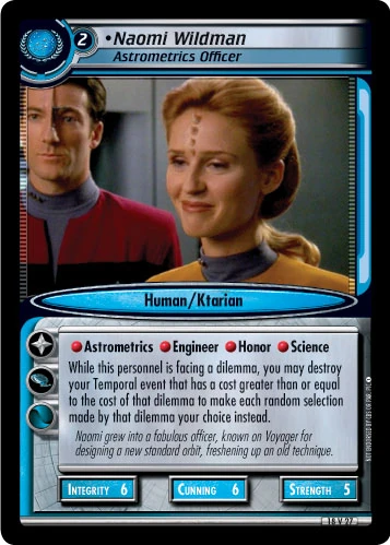 Naomi Wildman - Astrometrics Officer (TSoP) | CardGuide Wiki | Fandom