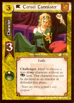 Cersei Lannister | CardGuide Wiki | Fandom