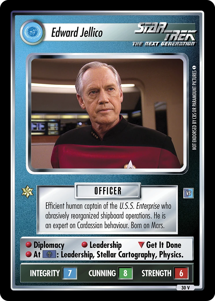 Edward Jellico (SFL) CardGuide Wiki Fandom