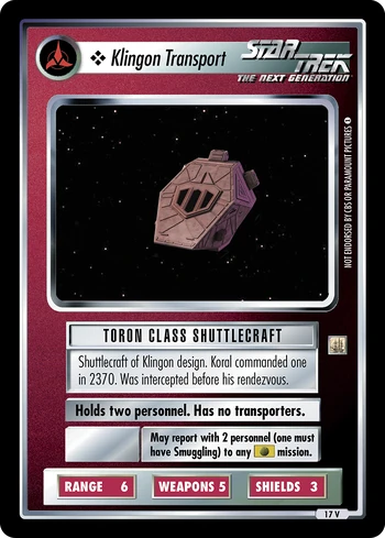 Klingontransport SotL