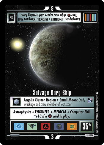 Salvageborgship Errata TNG