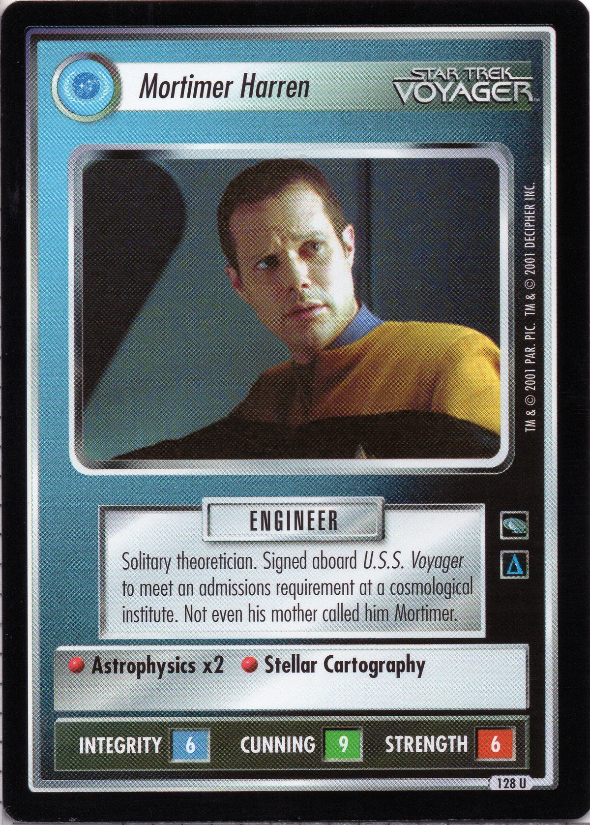 Mortimer Harren (VOY) CardGuide Wiki Fandom