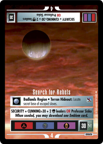 Searchforrebels (HF Errata)