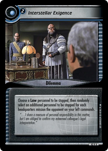 Interstellarexigence (SYM)