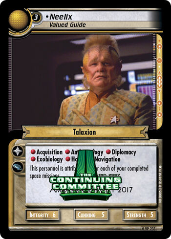 Neelixvaluedguide VP TCC