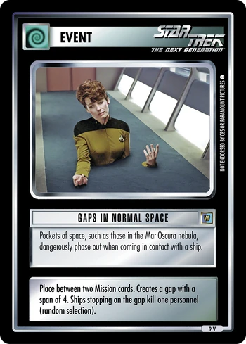 Gapsinnormalspace SFLS