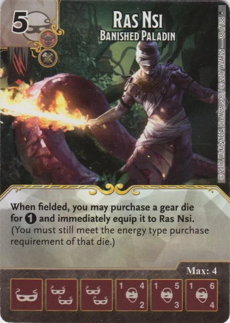 Ras Nsi - Banished Paladin (ToA) | CardGuide Wiki | Fandom