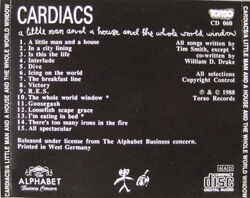 Cardiacs 「Little Man And A House〜」輸入盤CD Cardiacs – A Little Man And A House And The Whole World