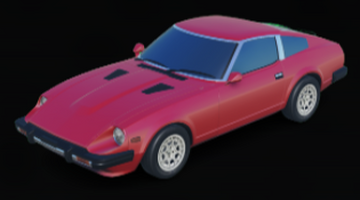 Vintage Japanese style livery on the fairlady z. GT