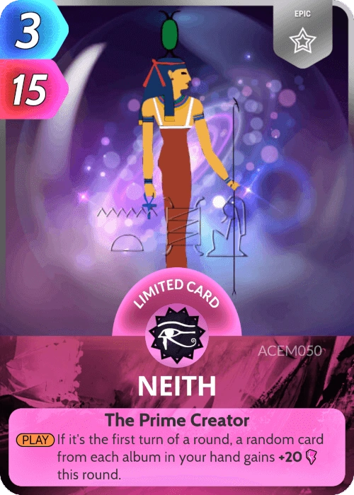 Neith | Cards, the Universe and Everything Wiki | Fandom
