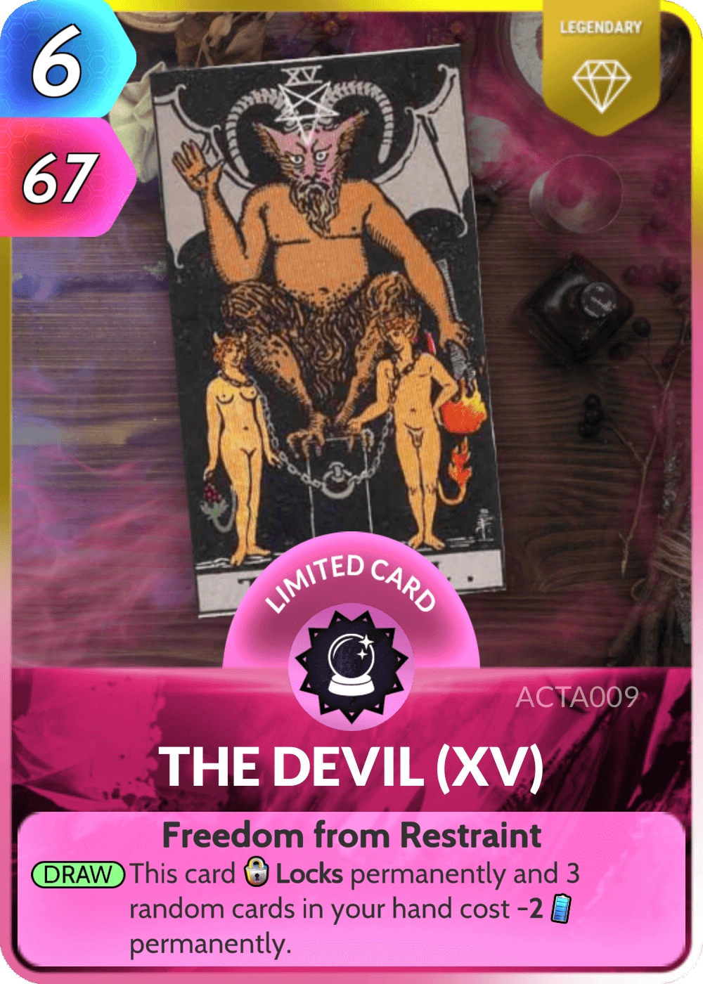 The Devil (XV) Cards, the Universe and Everything Wiki Fandom