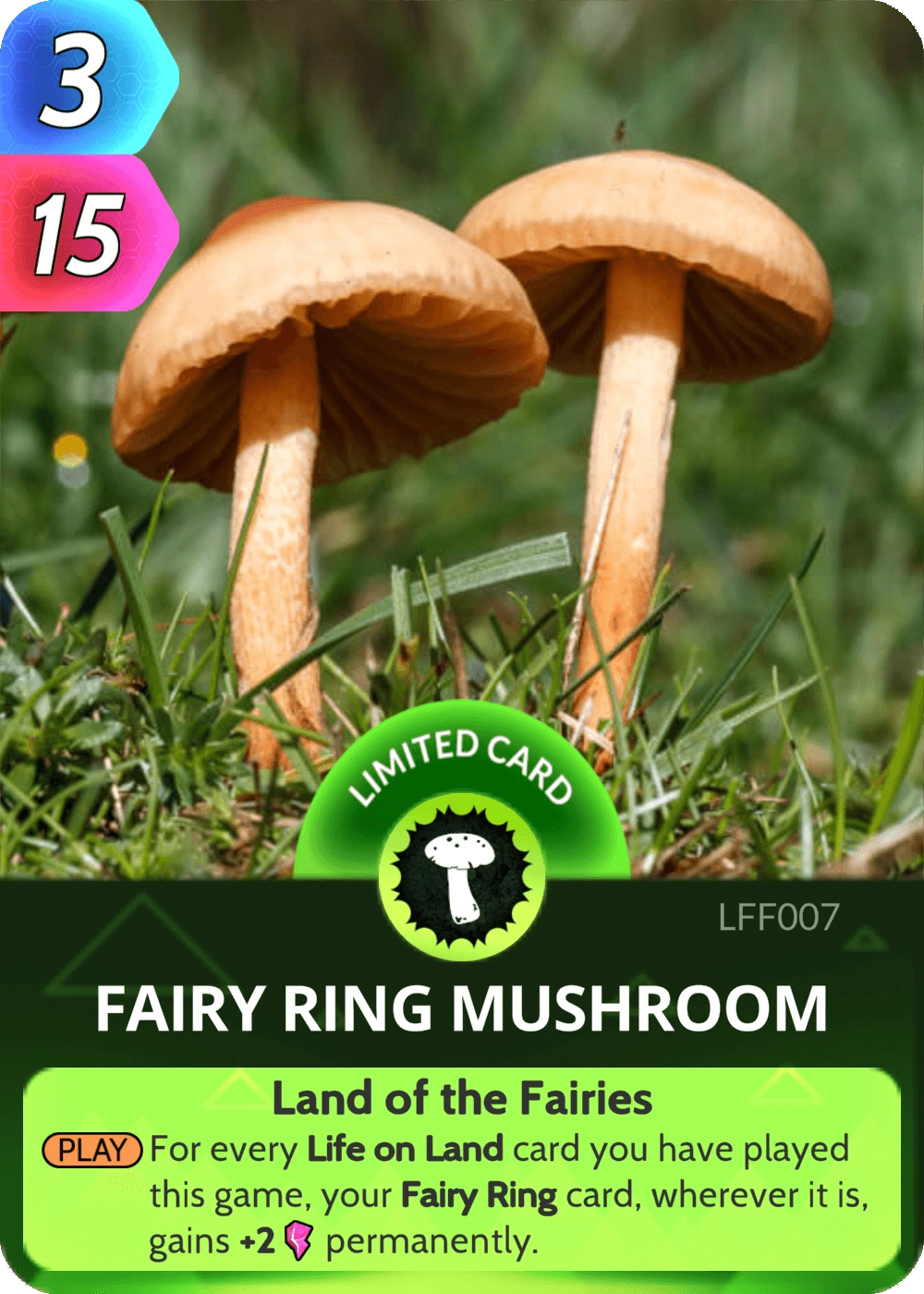 Fairy Ring Mushroom Cards, the Universe and Everything Wiki Fandom