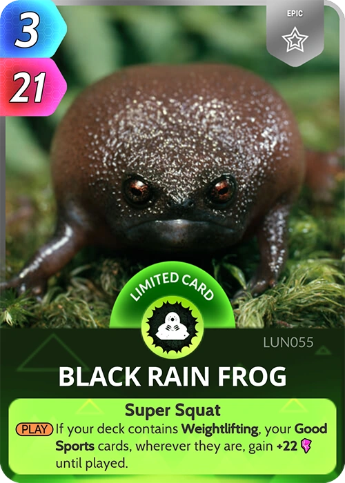 Black Rain Frog Cards, the Universe and Everything Wiki Fandom
