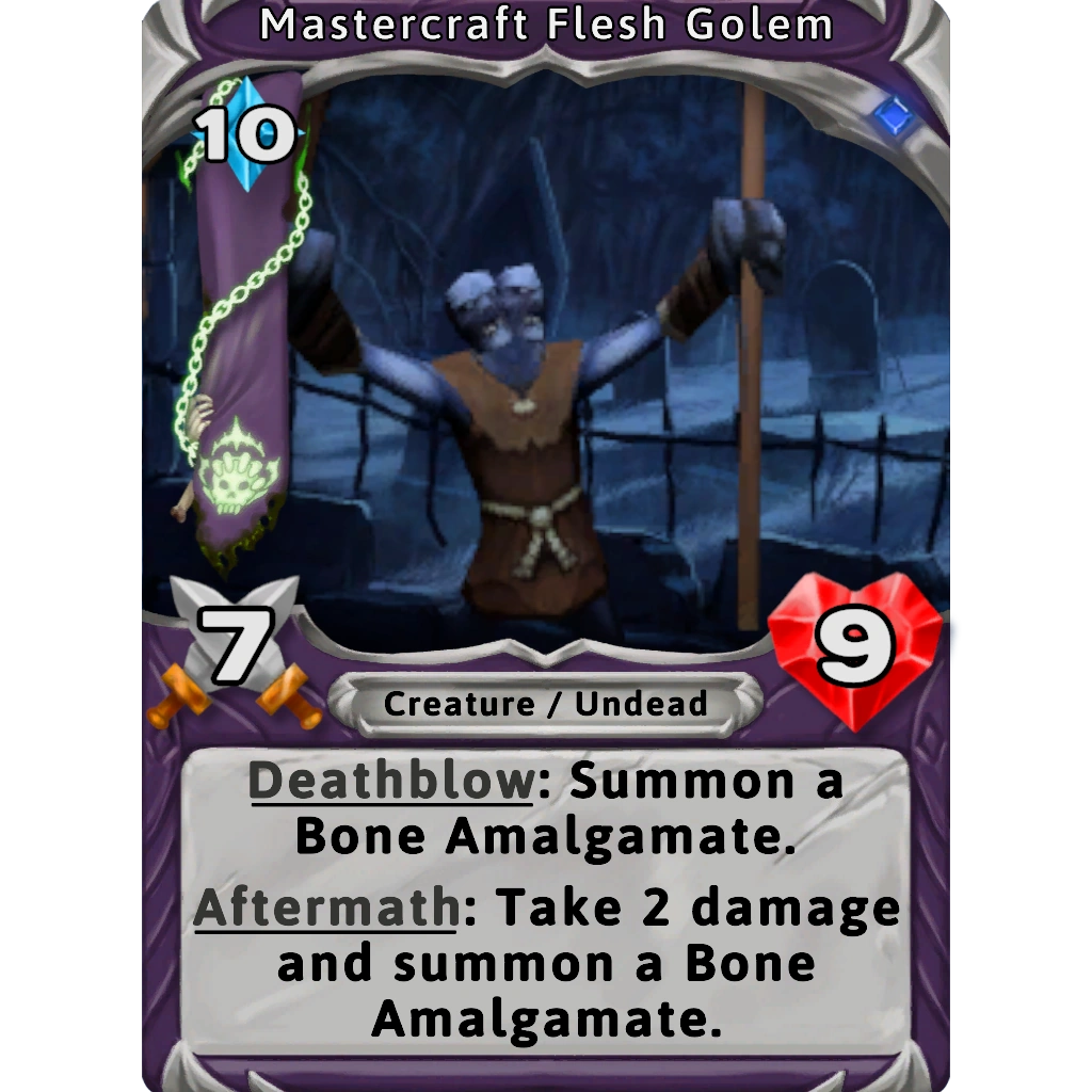 Mastercraft Flesh Golem Cards & Tankards Wiki Fandom