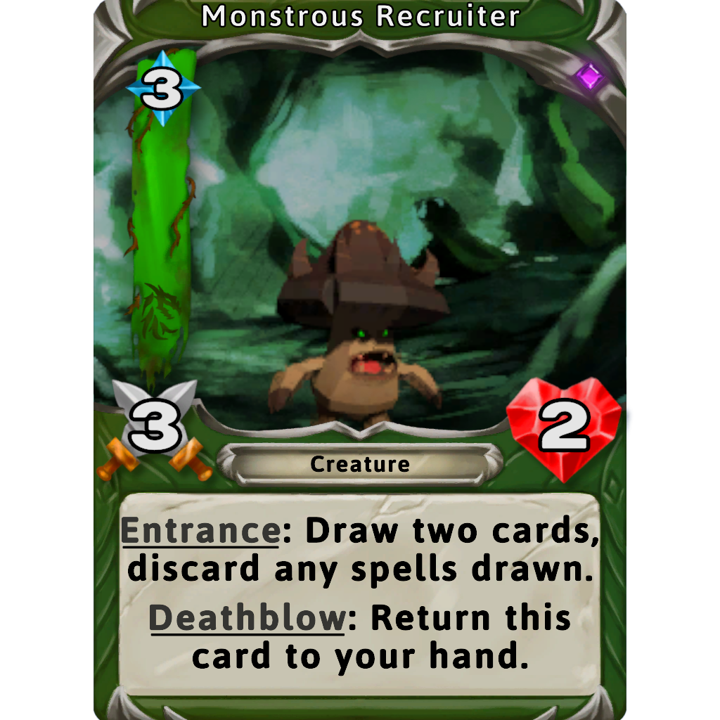 Monstrous Recruiter Cards & Tankards Wiki Fandom