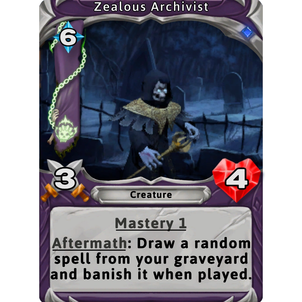 Zealous Archivist Cards & Tankards Wiki Fandom
