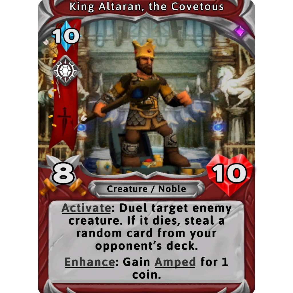 King Altaran, the Covetous Cards & Tankards Wiki Fandom
