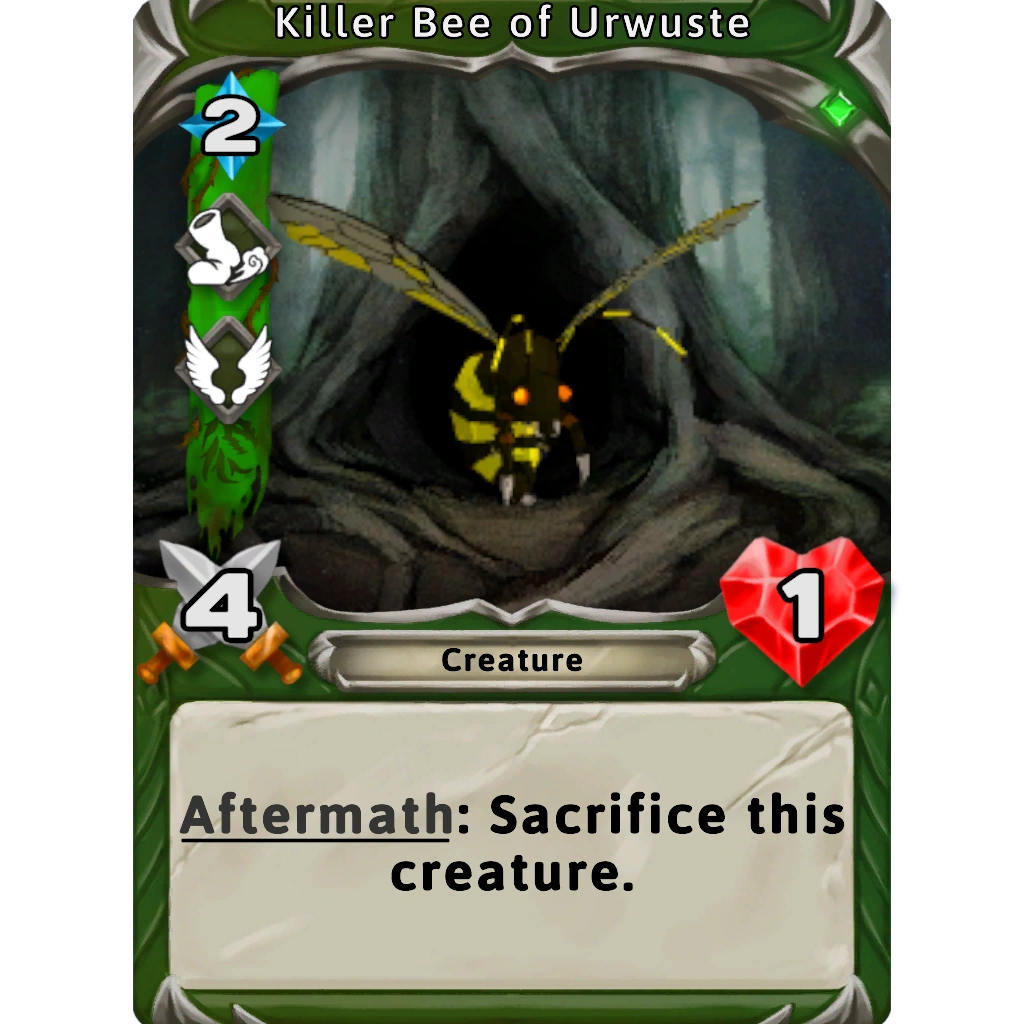 Killer Bee of Urwuste Cards & Tankards Wiki Fandom