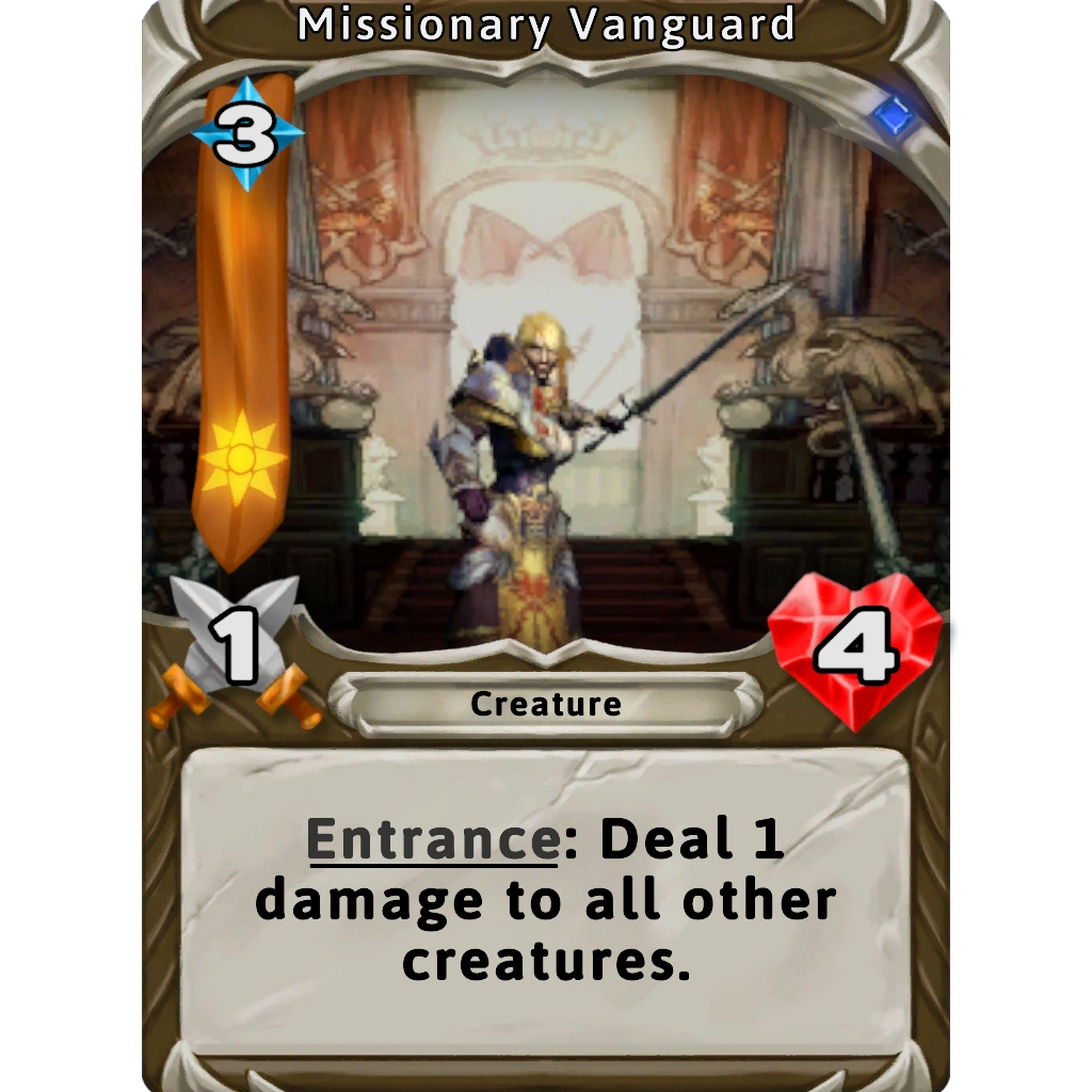 Missionary Vanguard Cards & Tankards Wiki Fandom
